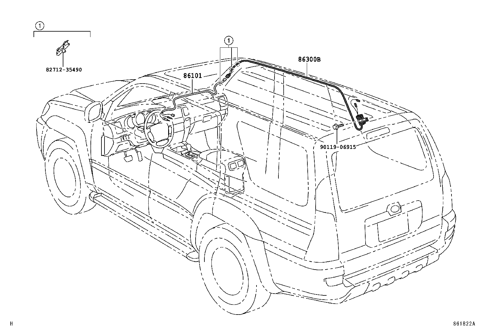  4RUNNER |  ANTENNA