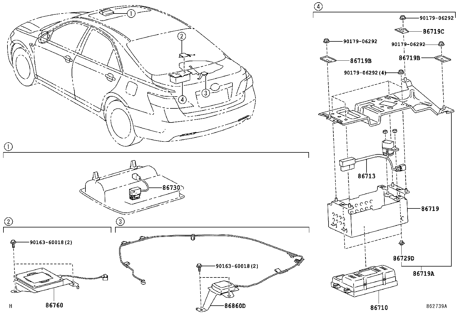  CAMRY AURION HV ARL |  TELEPHONE MAYDAY