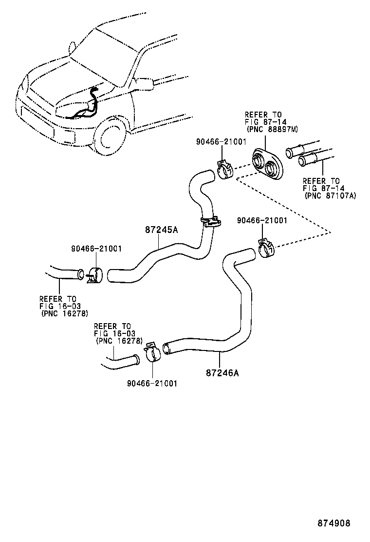  RAV4 |  HEATING AIR CONDITIONING WATER PIPING