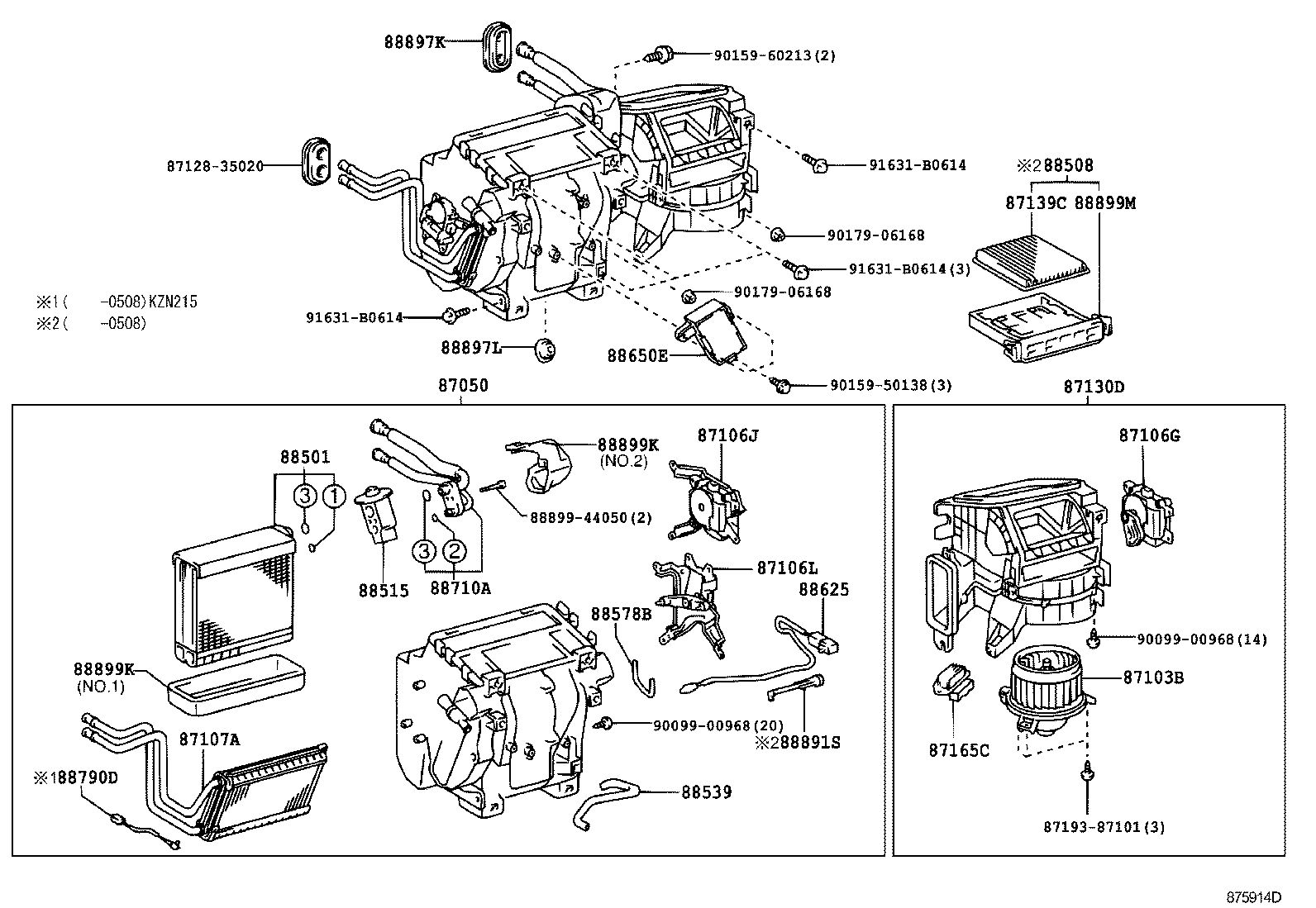  4RUNNER |  HEATING AIR CONDITIONING COOLER UNIT