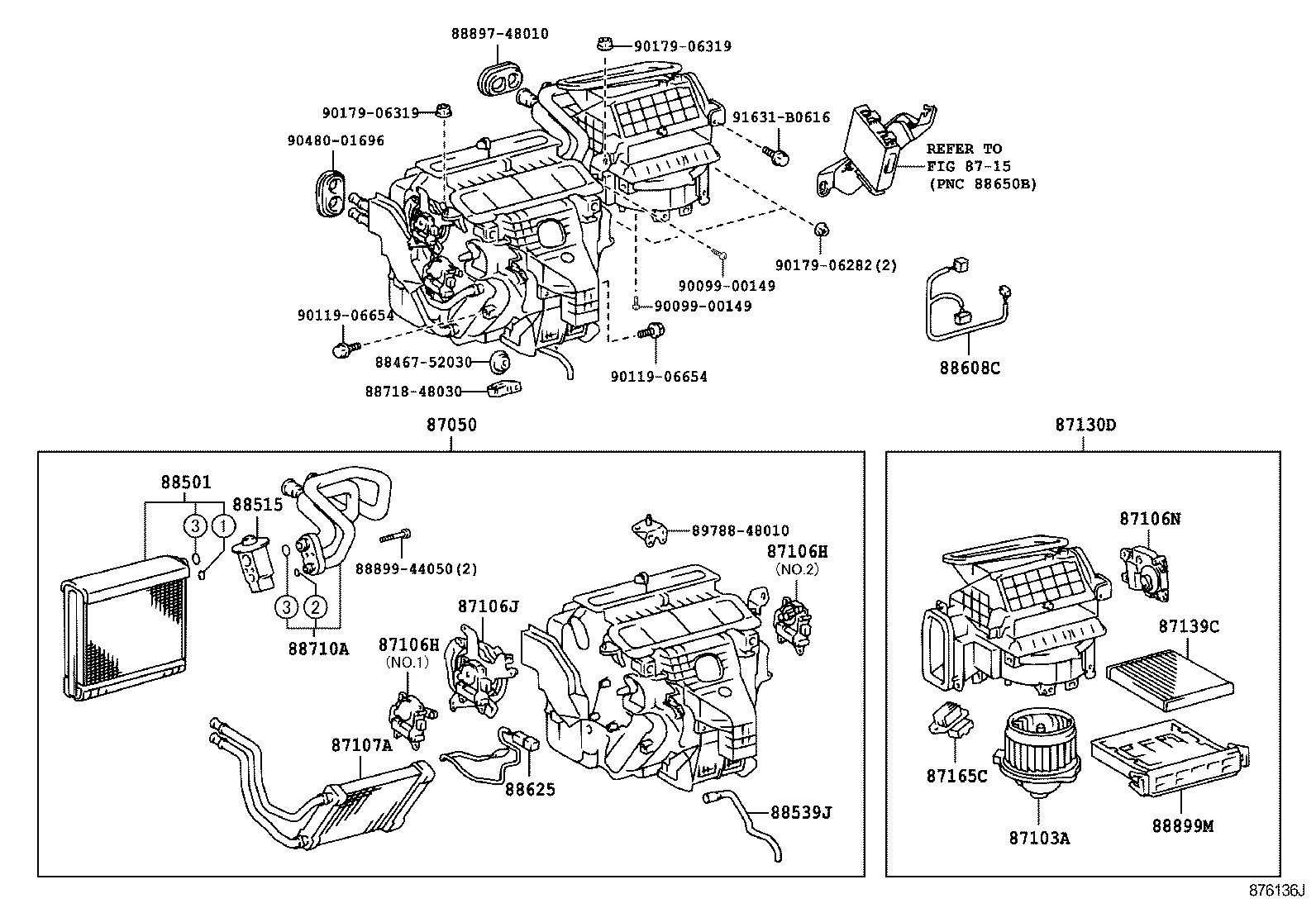  RX300 330 350 |  HEATING AIR CONDITIONING COOLER UNIT