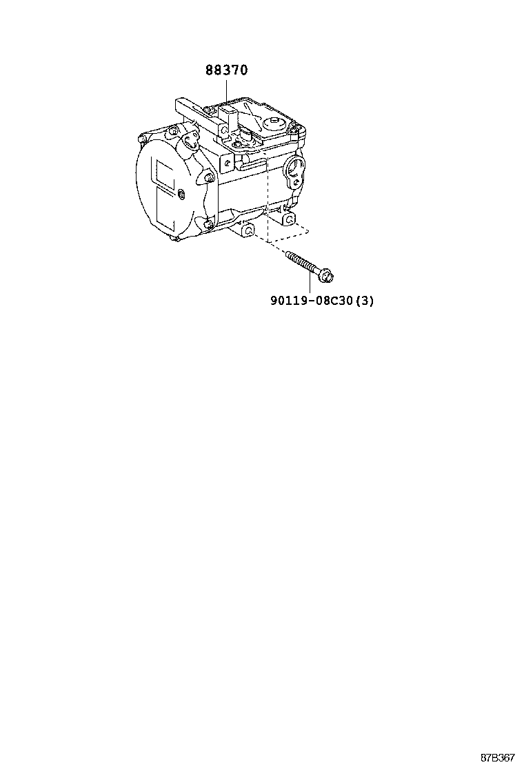  CAMRY AURION HV ARL |  HEATING AIR CONDITIONING COMPRESSOR