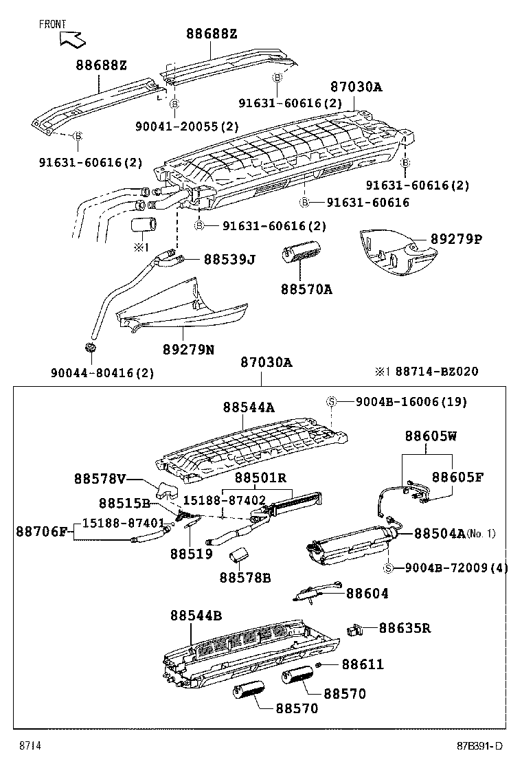  AVANZA |  HEATING AIR CONDITIONING COOLER UNIT
