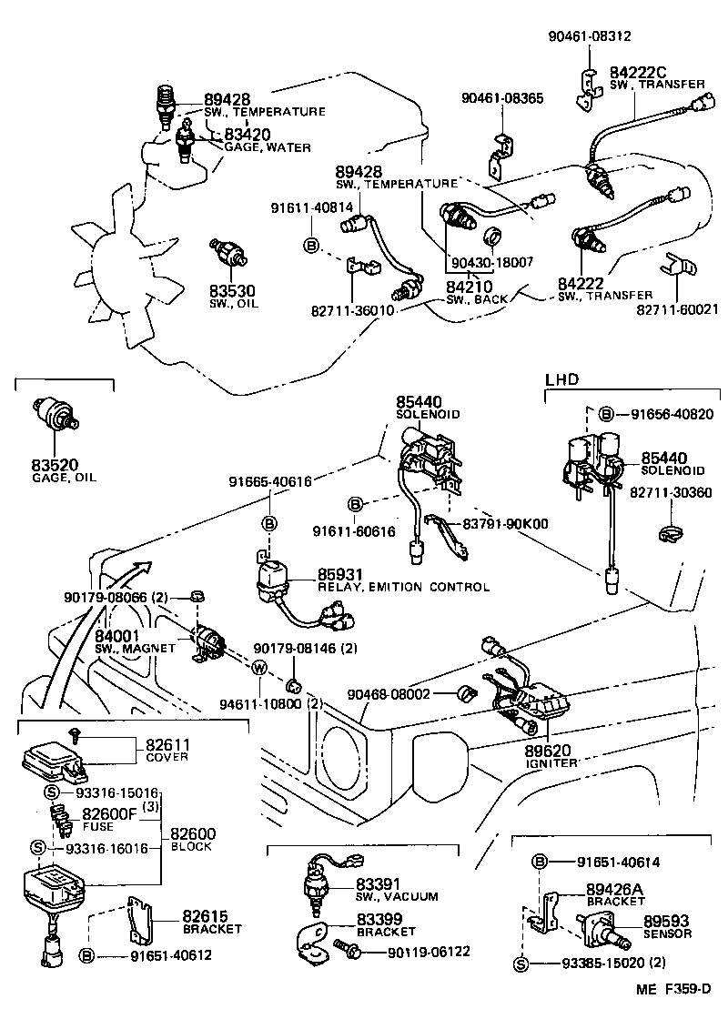  LAND CRUISER 70 |  SWITCH RELAY COMPUTER