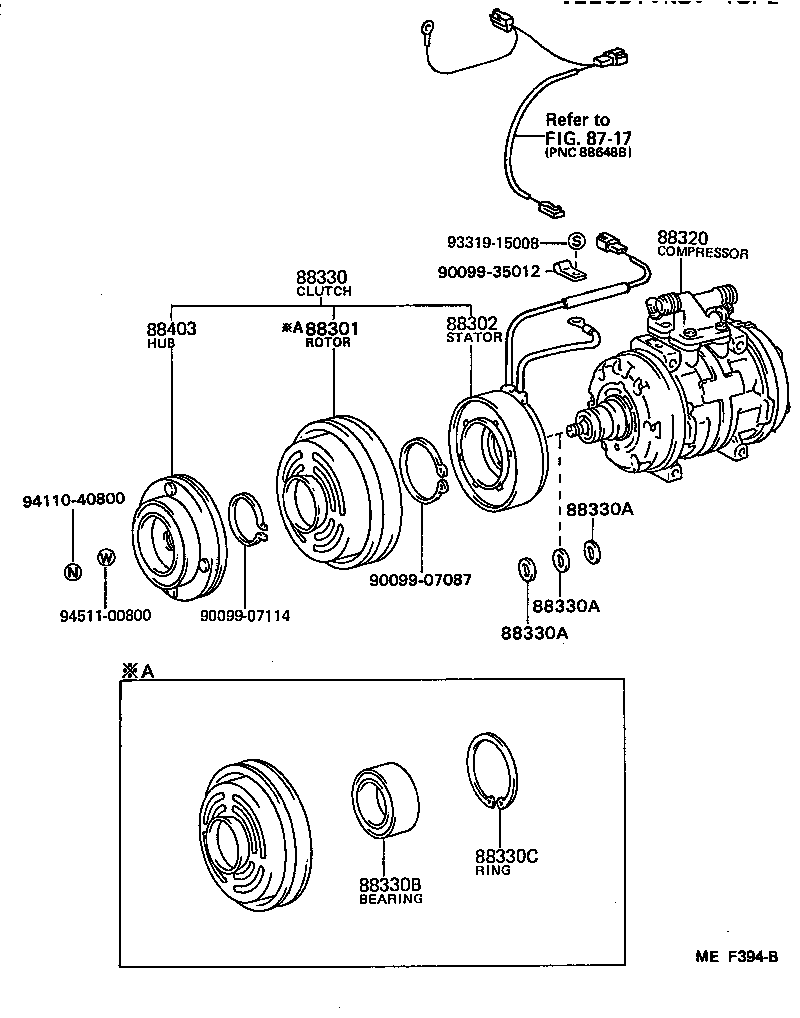  LAND CRUISER 70 |  HEATING AIR CONDITIONING COMPRESSOR
