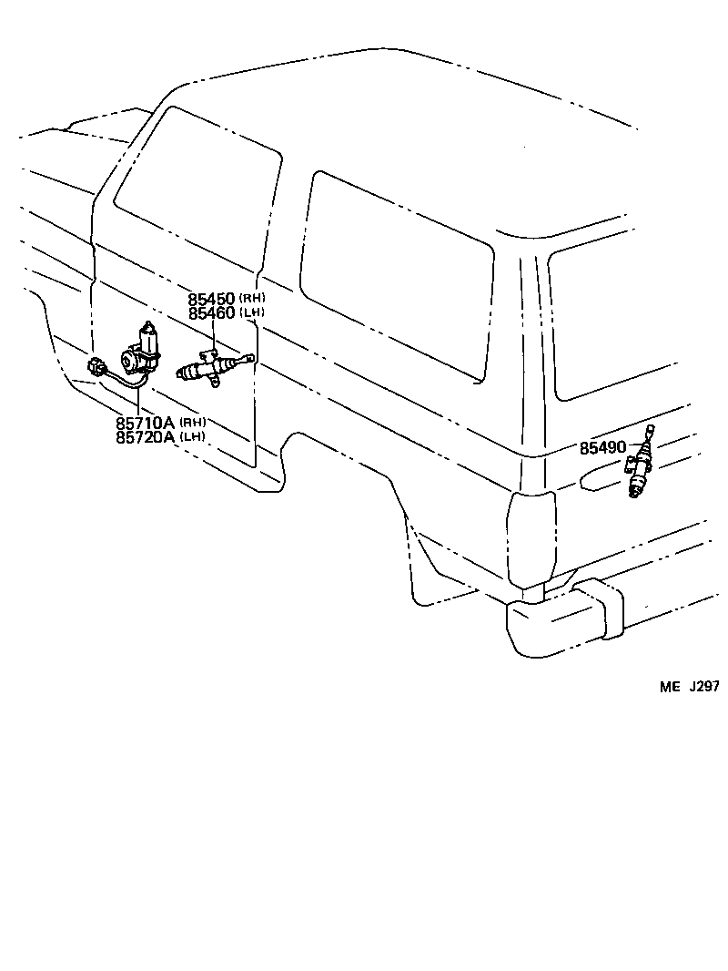  LAND CRUISER 70 |  DOOR MOTOR DOOR SOLENOID