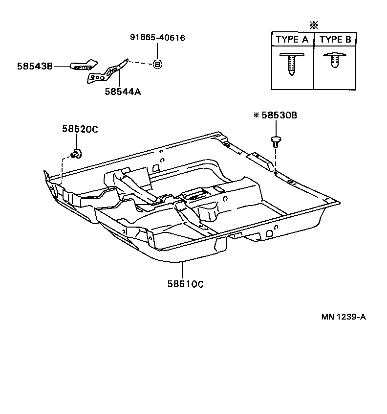  COROLLA |  MAT CARPET