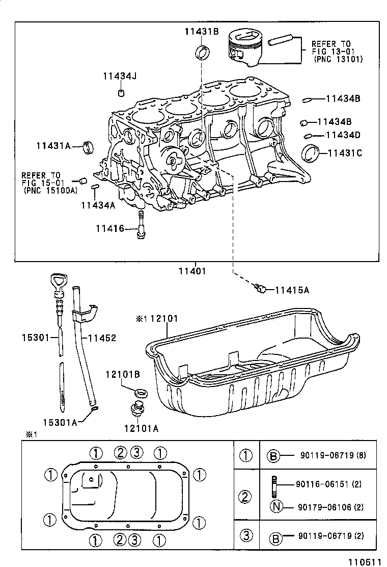  STARLET |  CYLINDER BLOCK