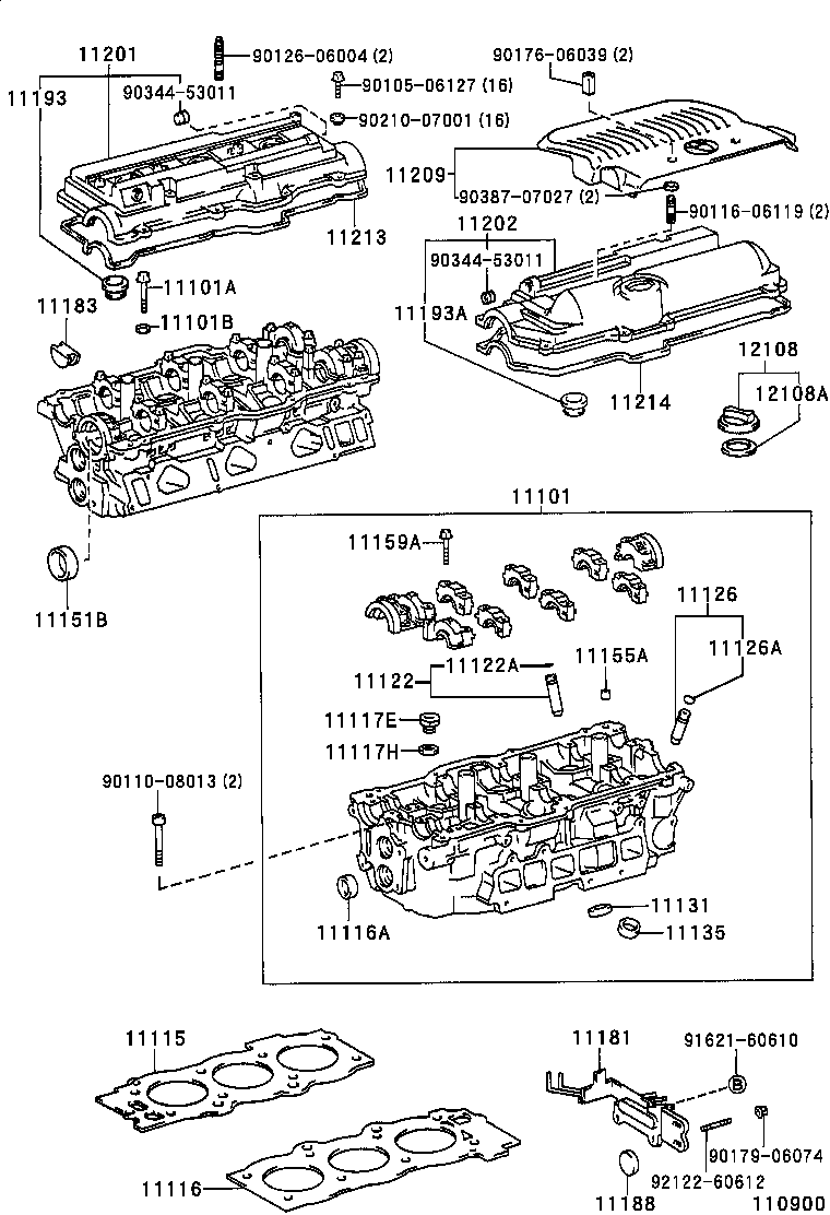  CAMRY JPP SED |  CYLINDER HEAD