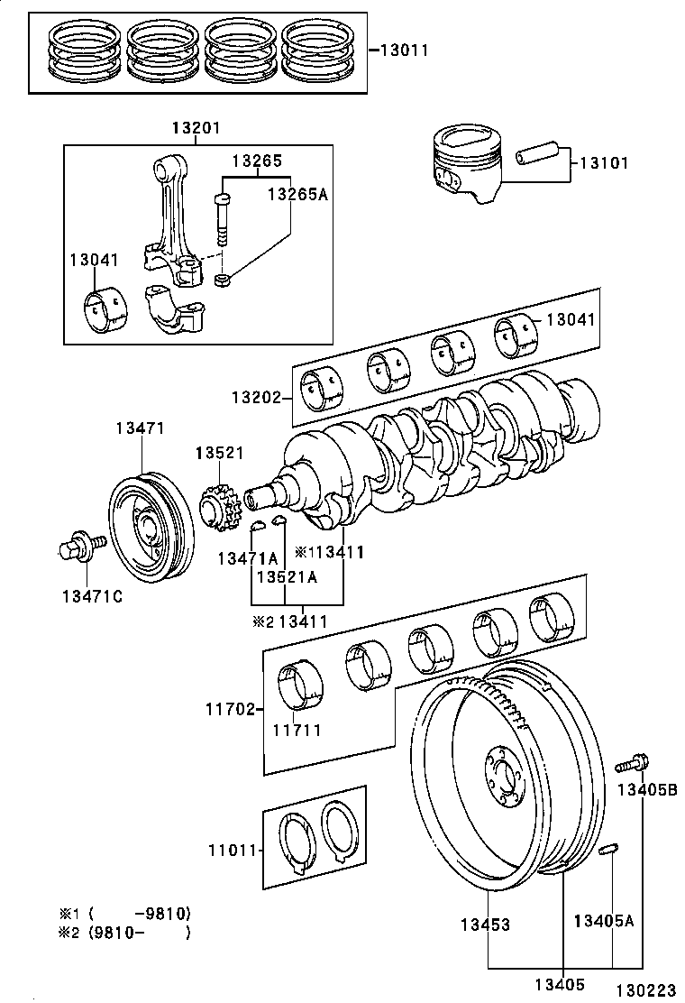  DYNA200 |  CRANKSHAFT PISTON