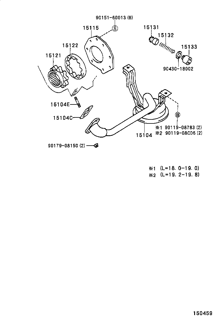  HILUX 2WD |  ENGINE OIL PUMP