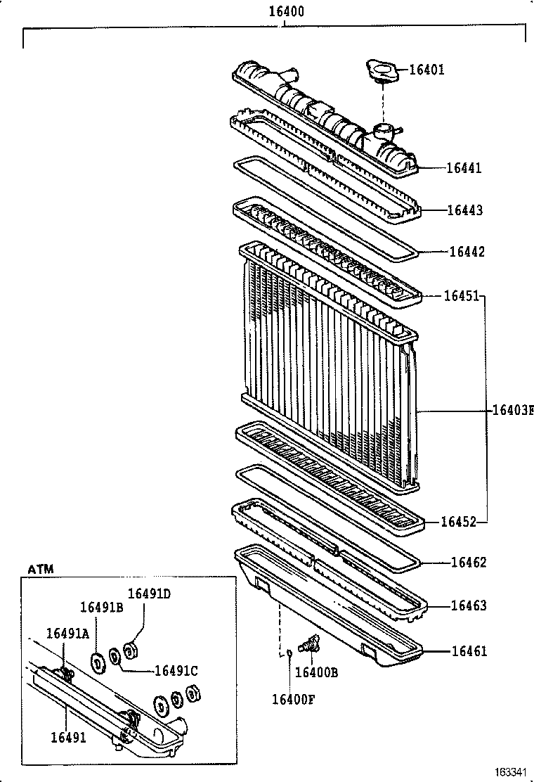  CRESSIDA |  RADIATOR WATER OUTLET