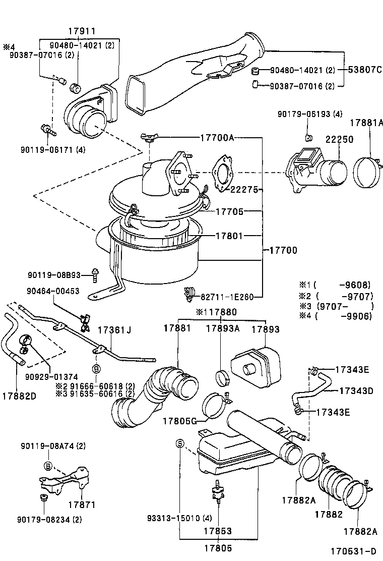  4RUNNER |  AIR CLEANER