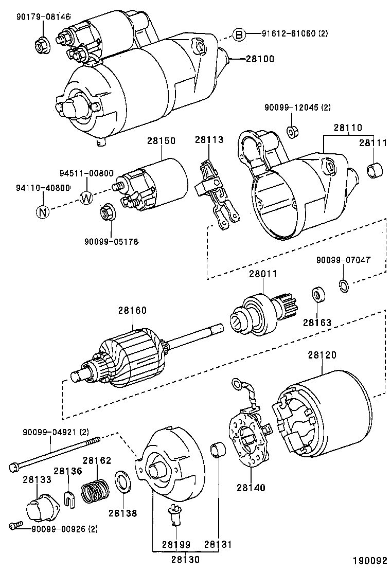  TERCEL |  STARTER