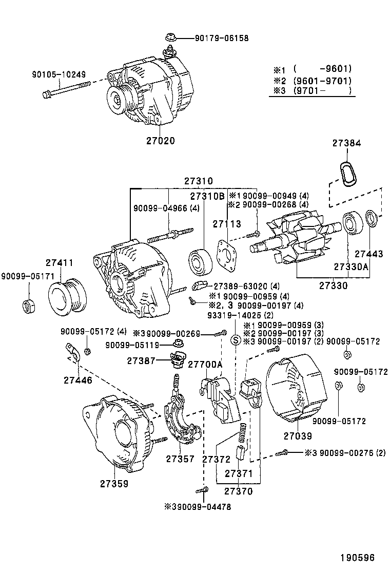  CAMRY JPP SED |  ALTERNATOR