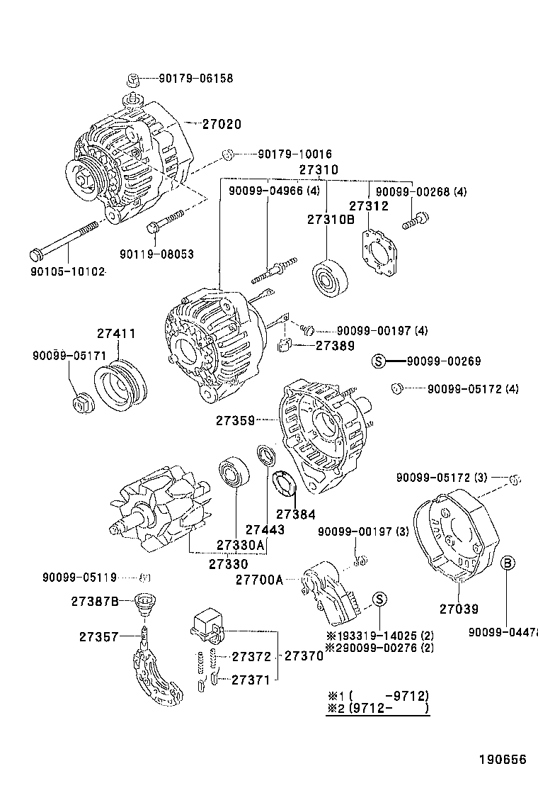  STARLET |  ALTERNATOR