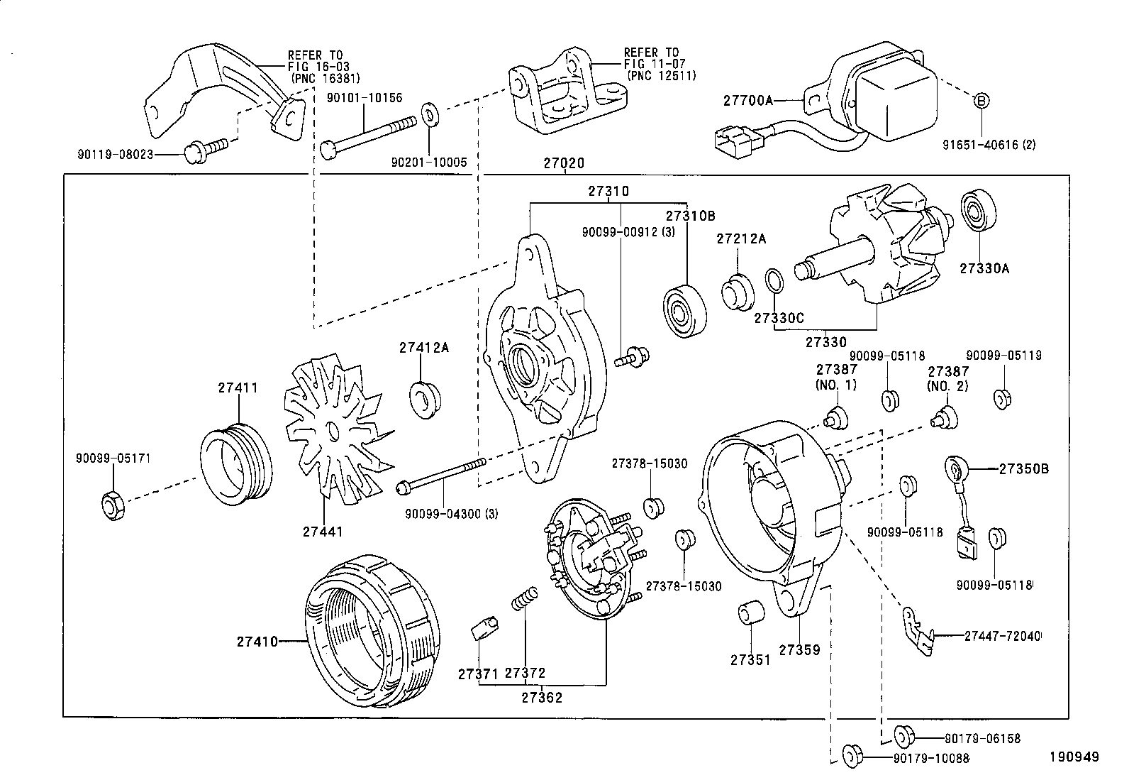  DYNA200 |  ALTERNATOR