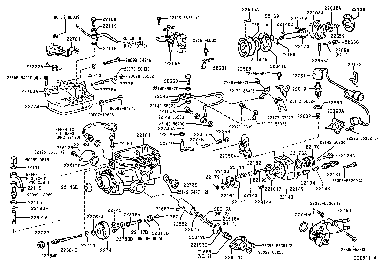  HILUX 4RUNNER 4WD |  INJECTION PUMP BODY