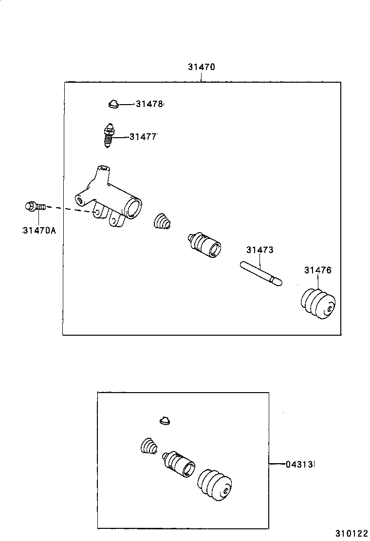 SOLUNA |  CLUTCH RELEASE CYLINDER