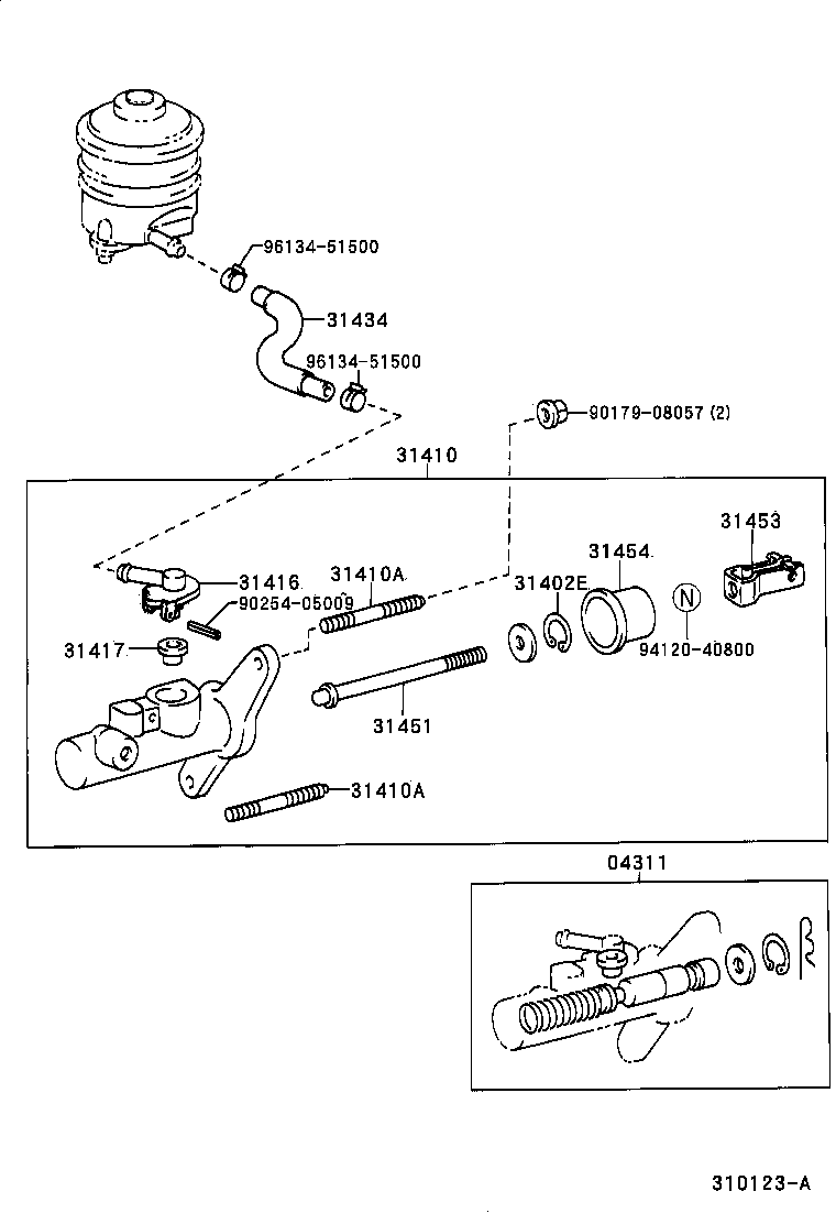  SOLUNA |  CLUTCH MASTER CYLINDER