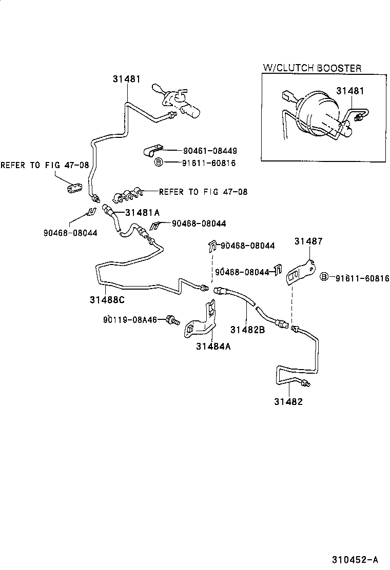  DYNA200 |  CLUTCH PEDAL FLEXIBLE HOSE