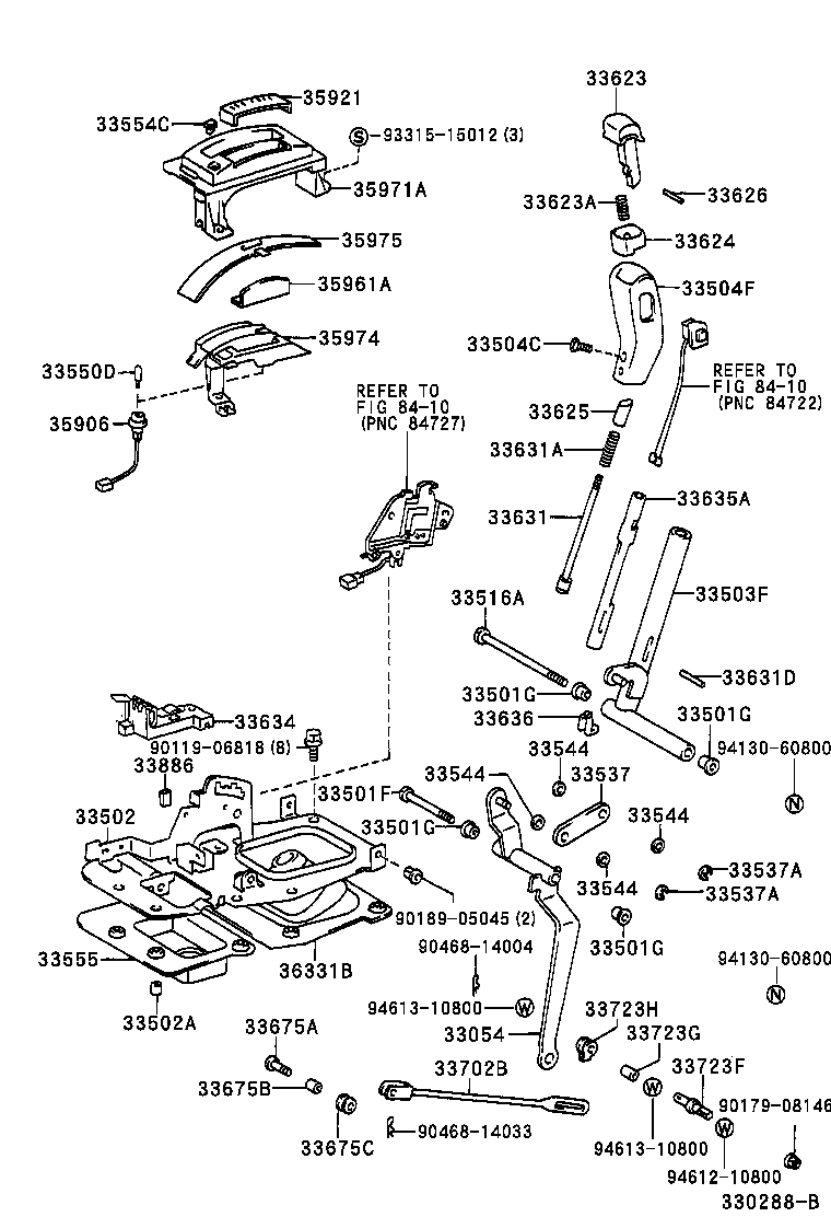  4RUNNER |  SHIFT LEVER RETAINER