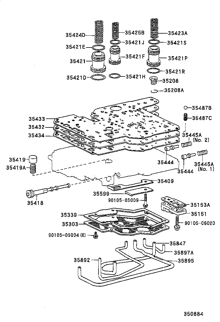  CROWN |  VALVE BODY OIL STRAINER ATM