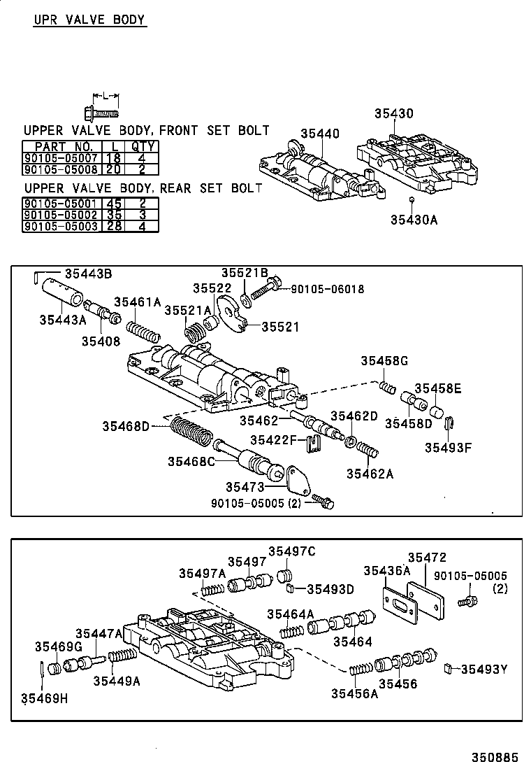  CROWN |  VALVE BODY OIL STRAINER ATM