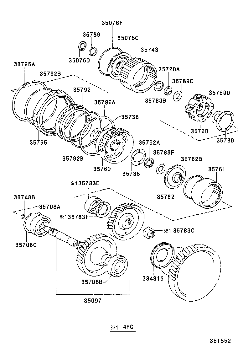  SOLUNA |  PLANETARY GEAR REVERSE PISTON COUNTER GEAR ATM