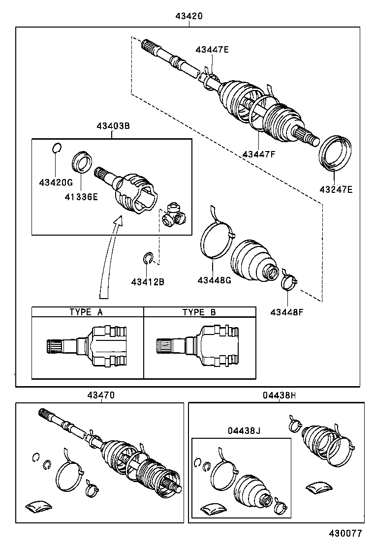  SOLUNA |  FRONT DRIVE SHAFT