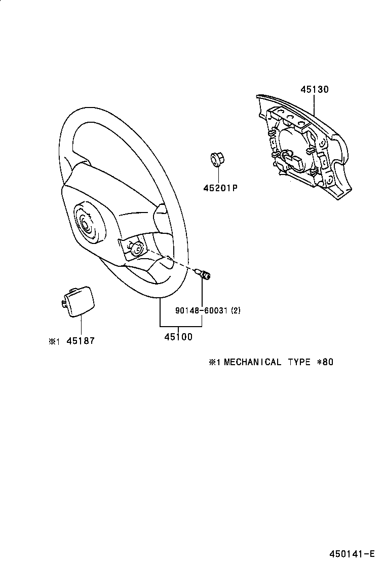  TERCEL |  STEERING WHEEL