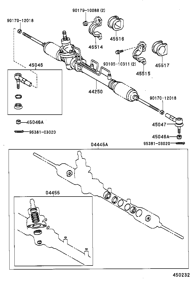  SOLUNA |  FRONT STEERING GEAR LINK