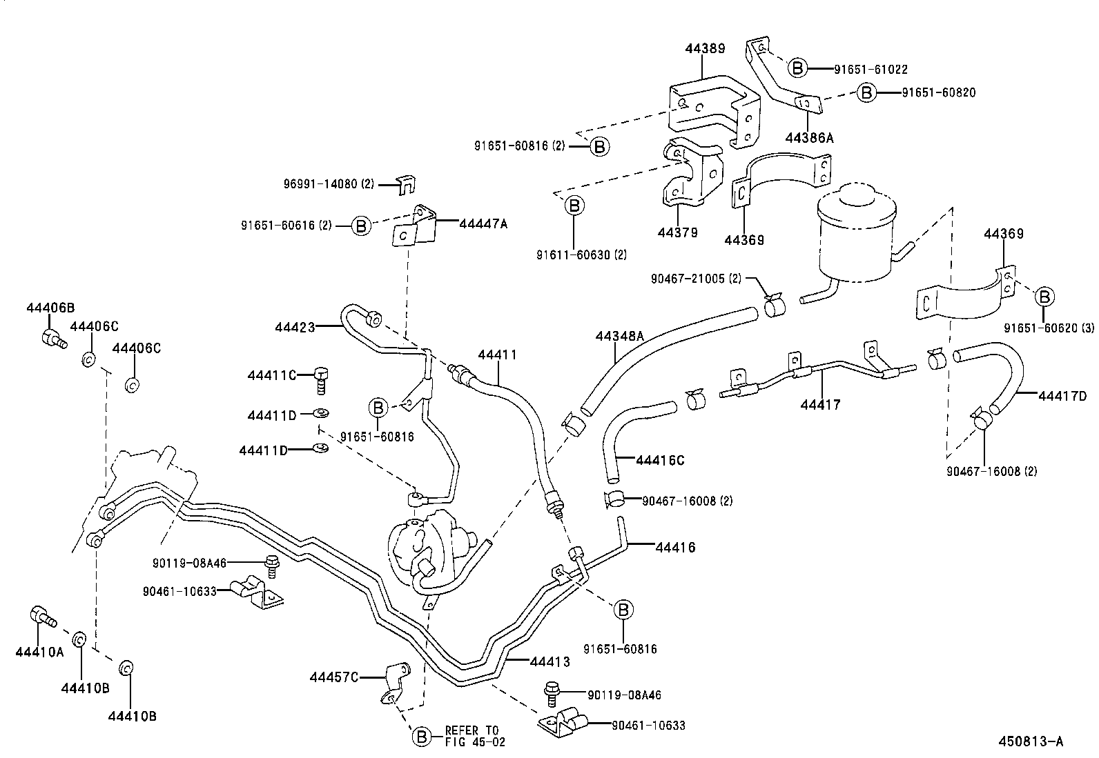  DYNA200 |  POWER STEERING TUBE