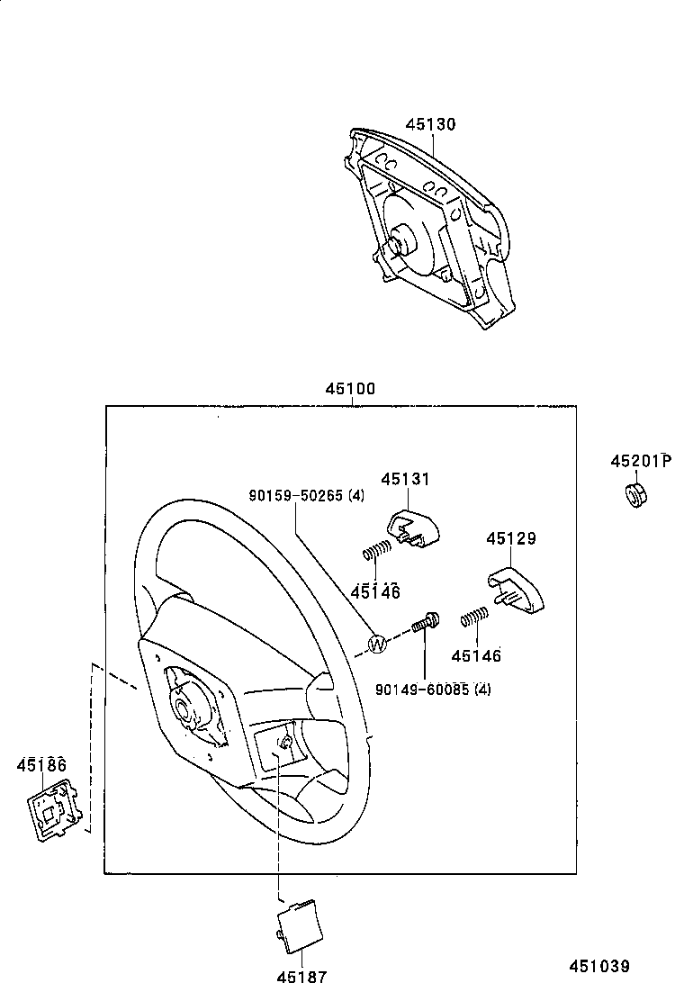  CAMRY JPP SED |  STEERING WHEEL