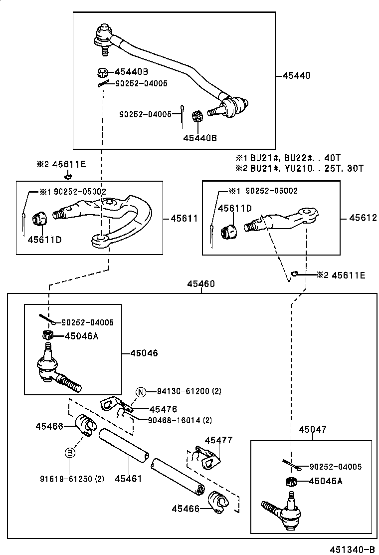  DYNA200 |  FRONT STEERING GEAR LINK