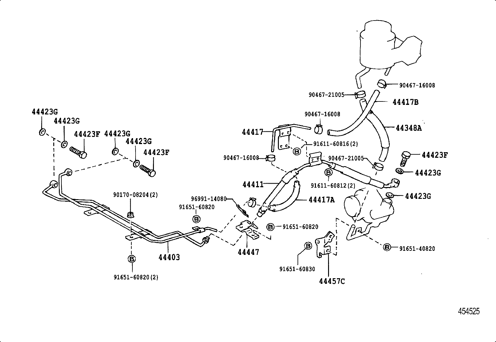  COASTER |  POWER STEERING TUBE