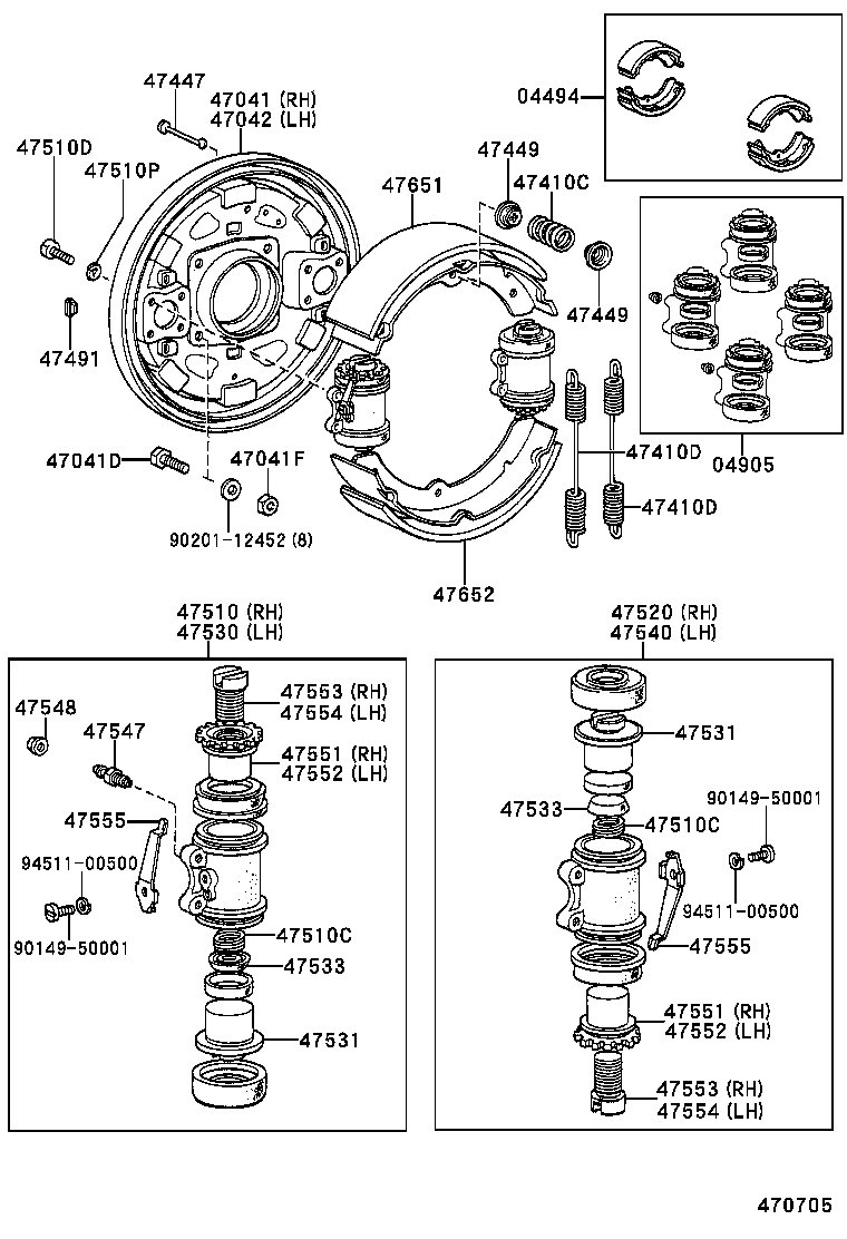  DYNA 150 |  FRONT DRUM BRAKE WHEEL CYLINDER BACKING PLATE