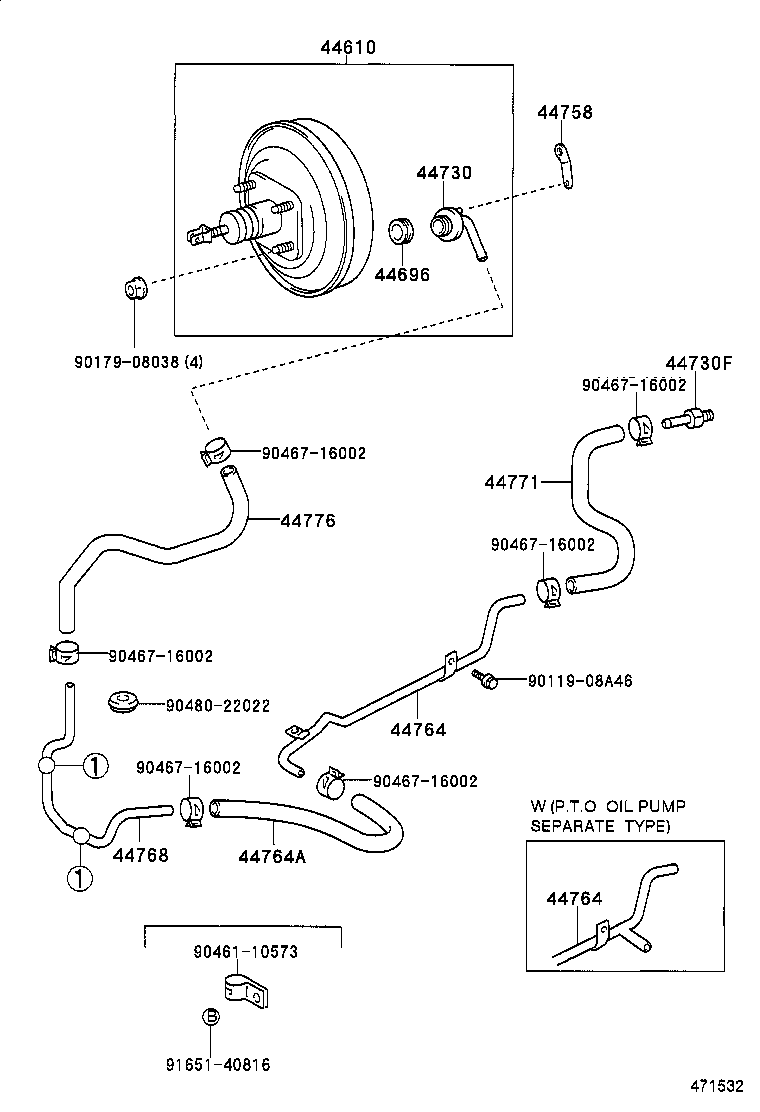  DYNA200 |  BRAKE BOOSTER VACUUM TUBE