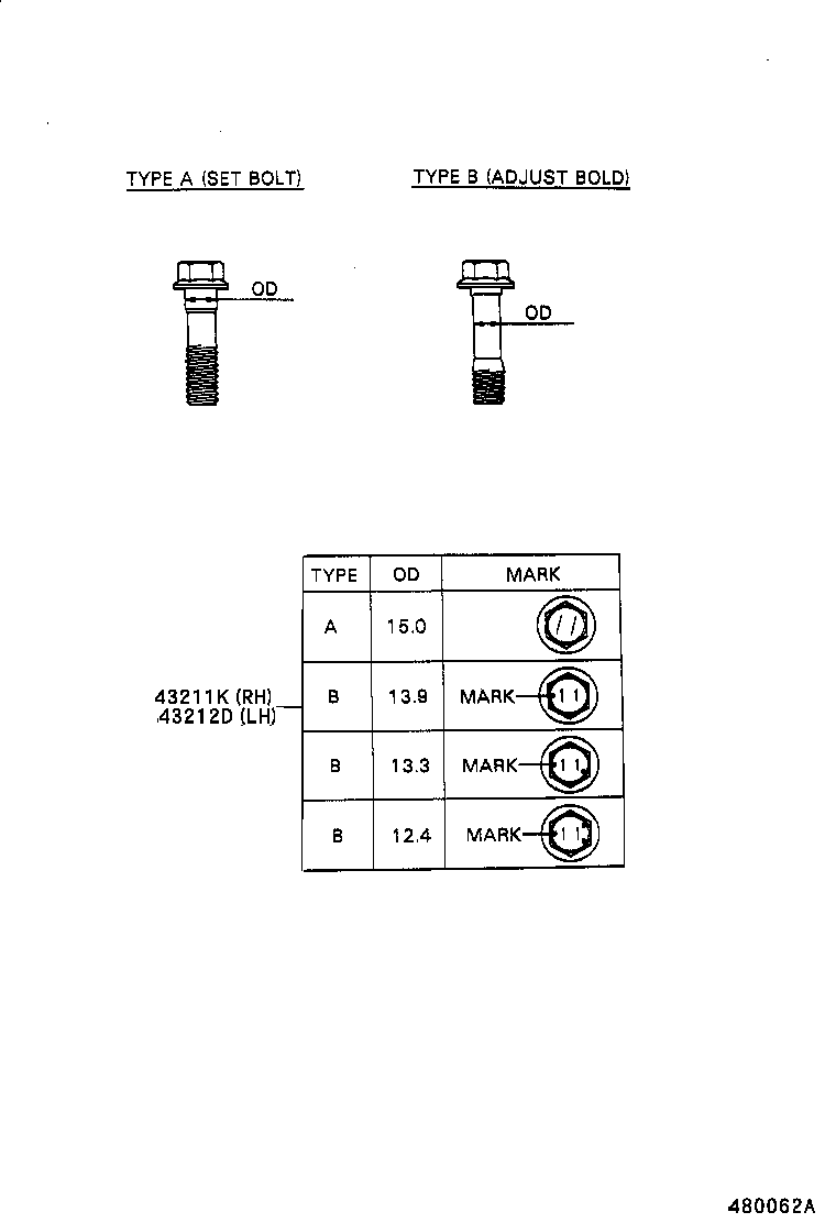  STARLET |  FRONT AXLE ARM STEERING KNUCKLE