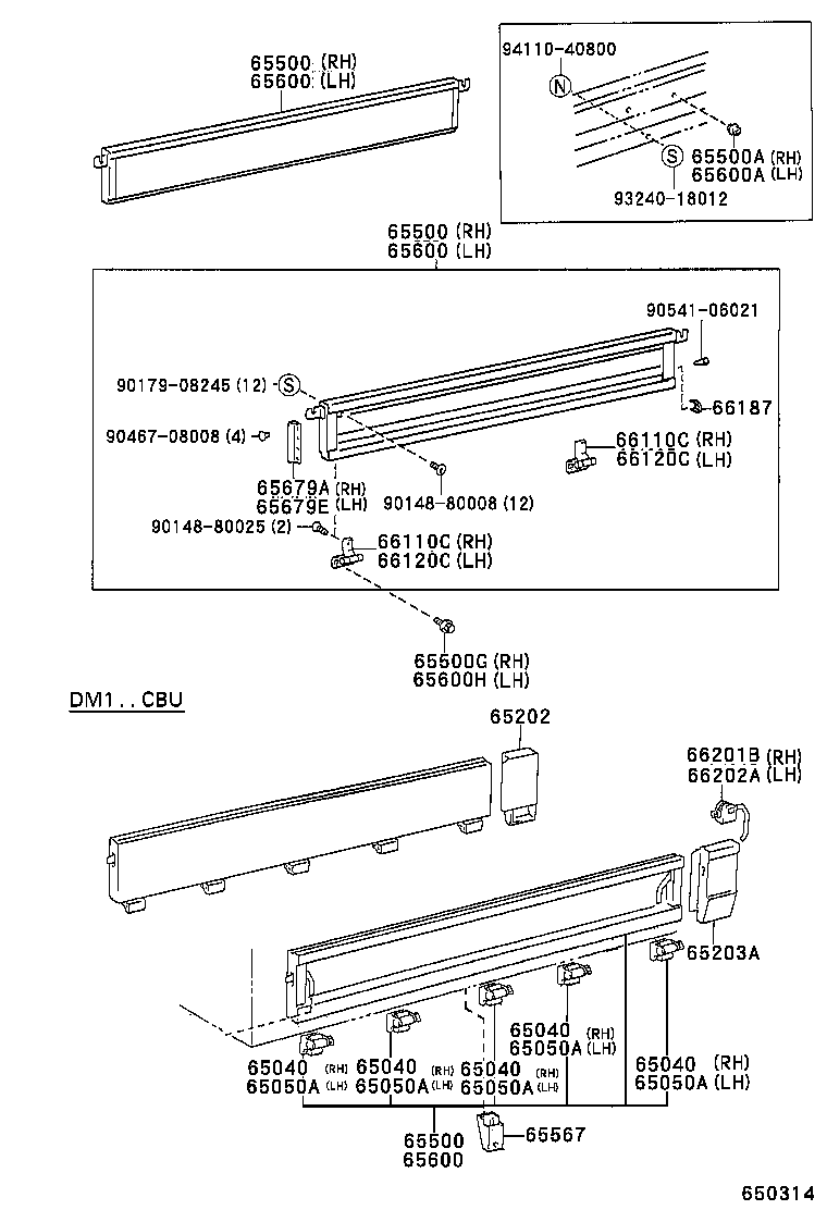  DYNA200 |  REAR BODY SIDE PANEL
