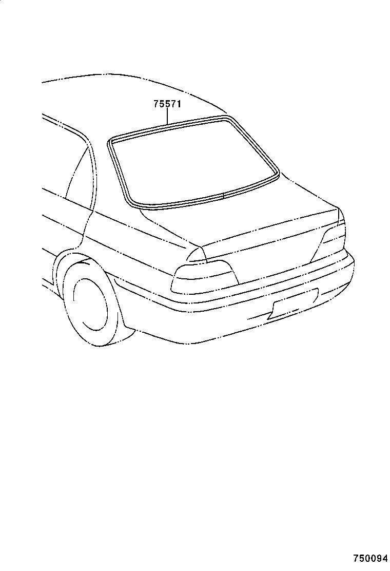  SOLUNA |  REAR MOULDING