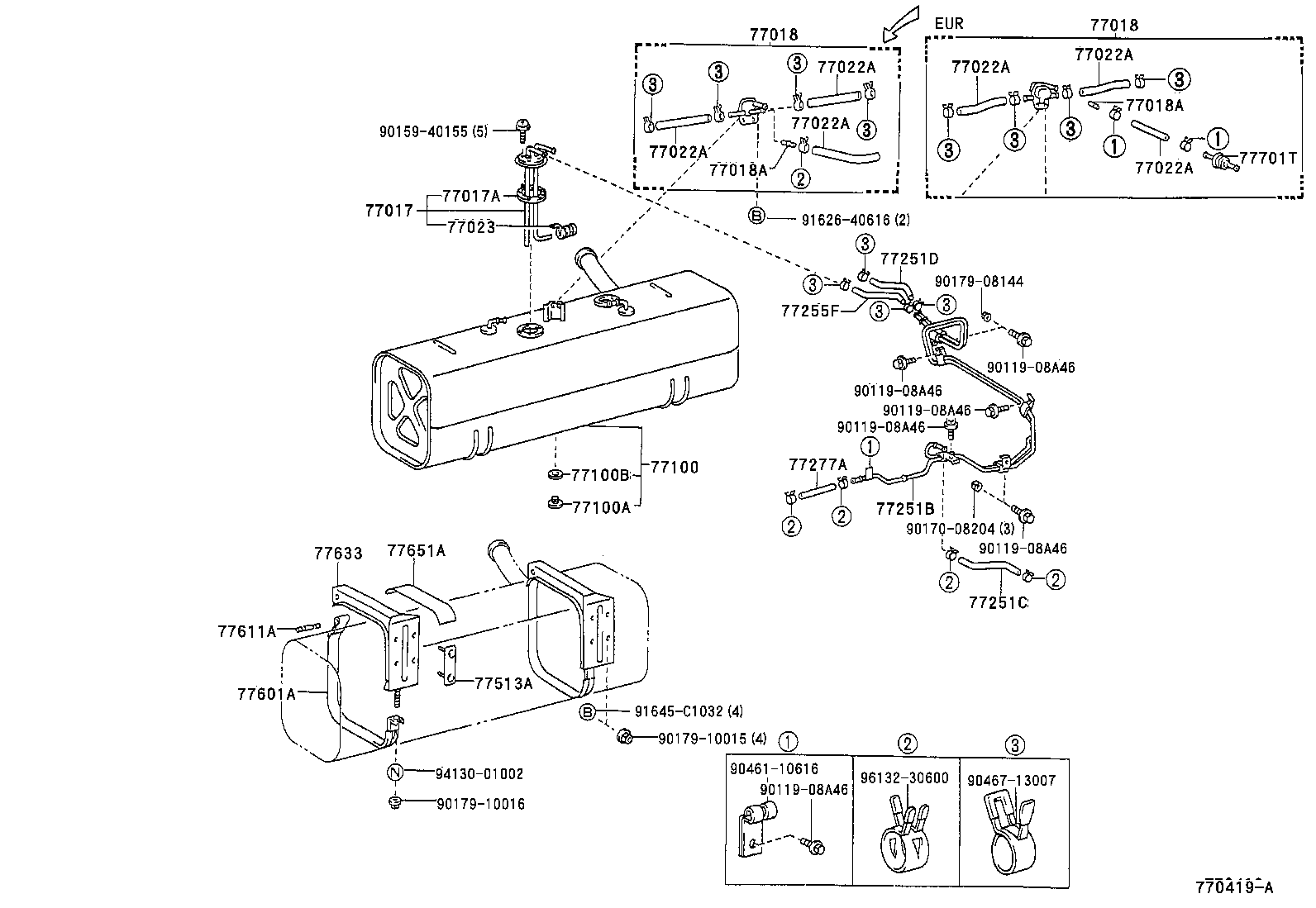  DYNA 150 |  FUEL TANK TUBE