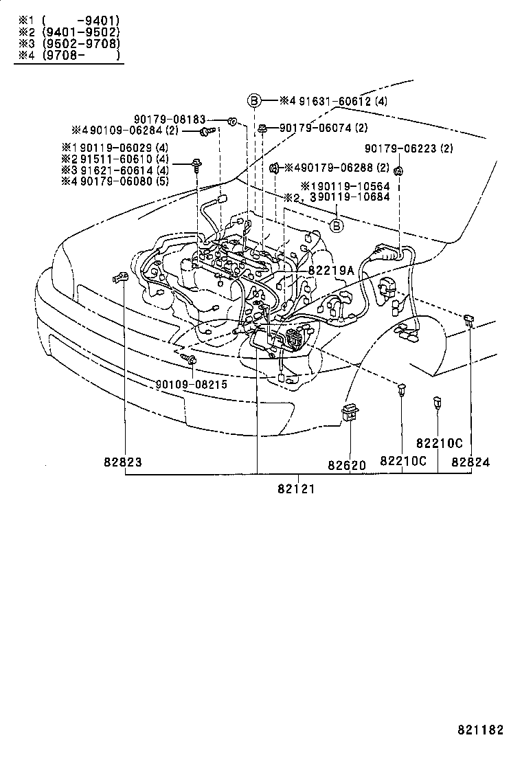  CAMRY JPP SED |  WIRING CLAMP