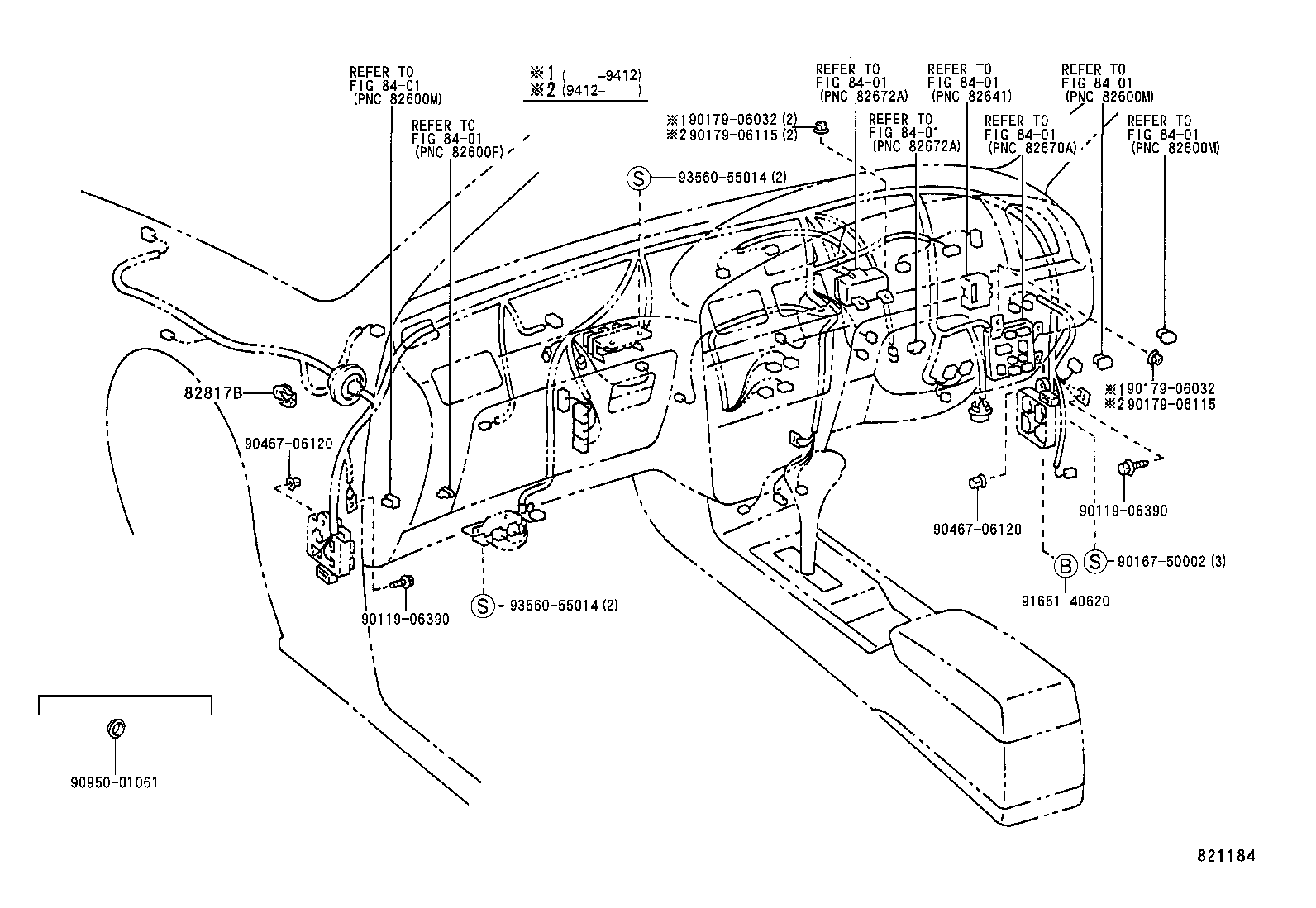  CAMRY JPP SED |  WIRING CLAMP