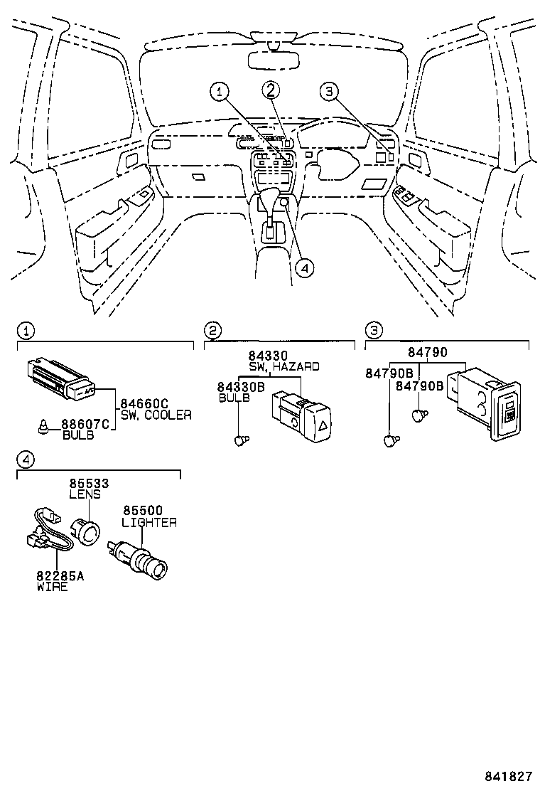  TERCEL |  SWITCH RELAY COMPUTER
