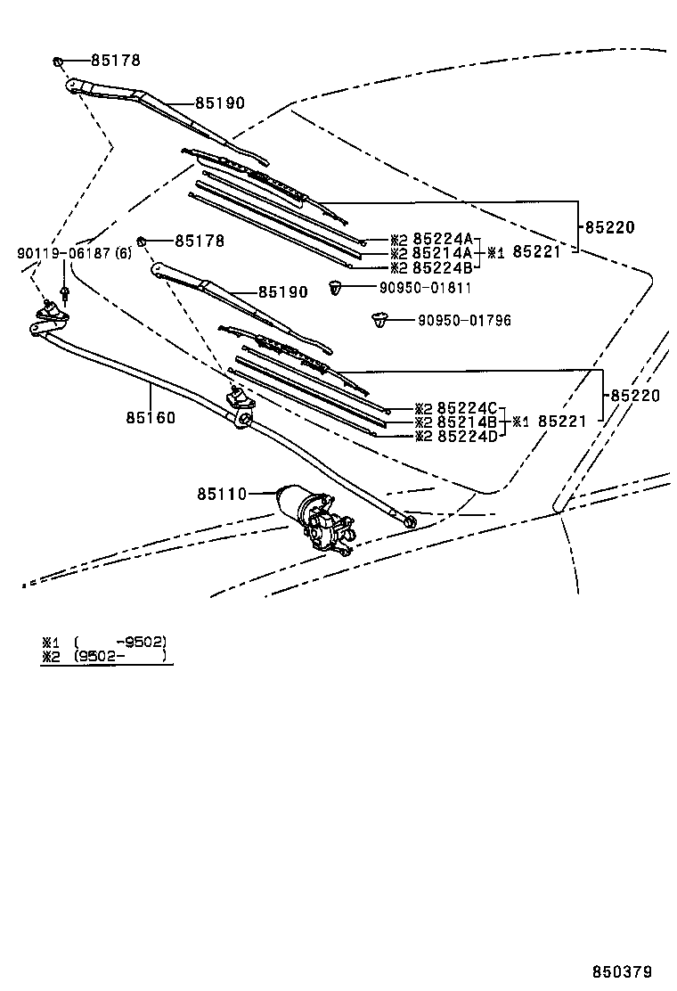  CAMRY JPP SED |  WINDSHIELD WIPER