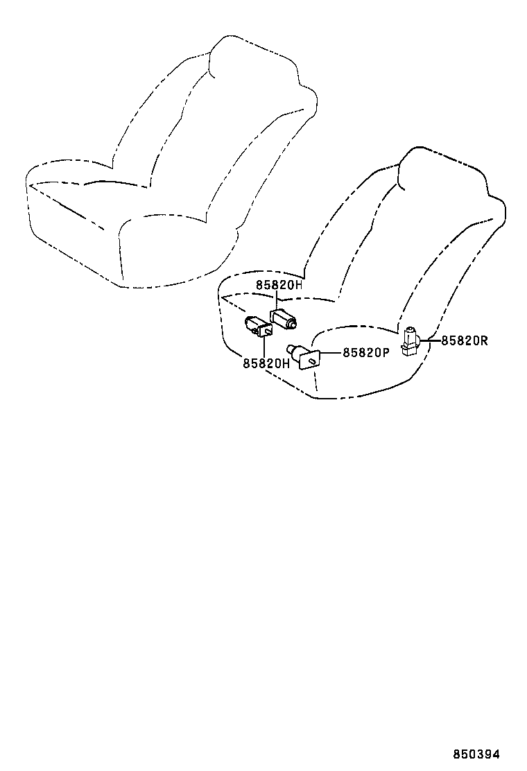  CAMRY JPP SED |  SEAT MOTOR SEAT HEATER