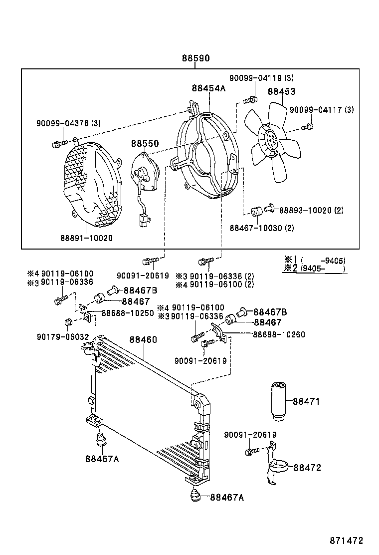  STARLET |  HEATING AIR CONDITIONING COOLER PIPING