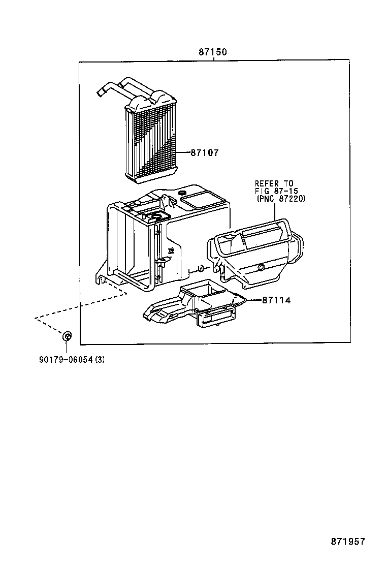  RAV4 |  HEATING AIR CONDITIONING HEATER UNIT BLOWER