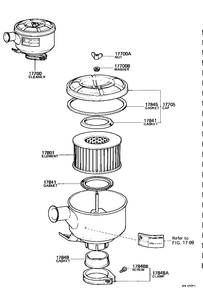  HEAVY DUTY TRUCK |  AIR CLEANER